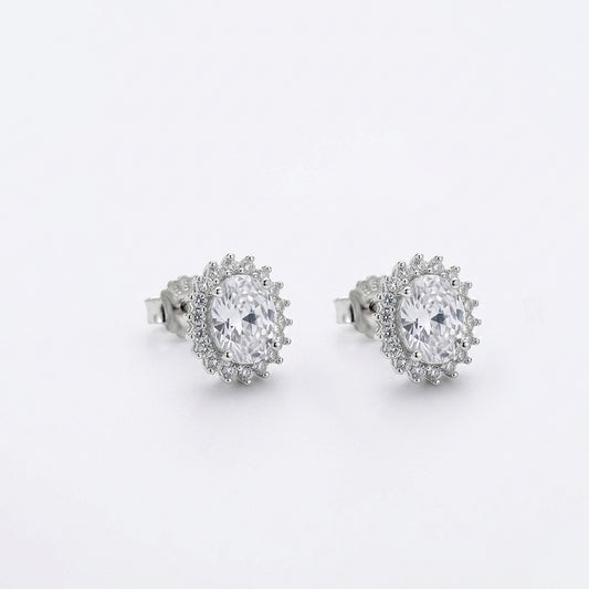 Radiance Halo Crystal Studs