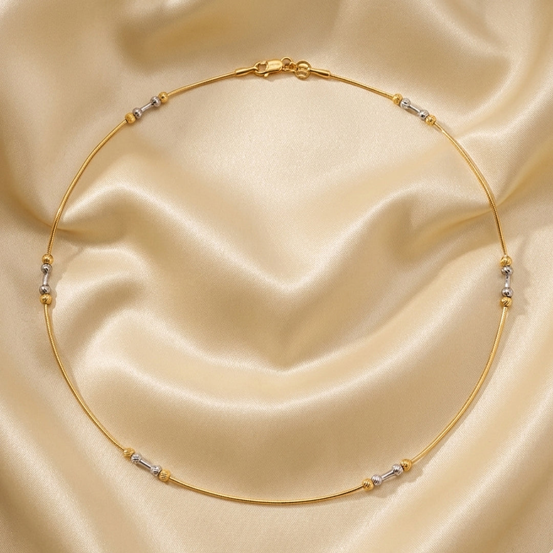 Silver Italian Duo Matar Chain