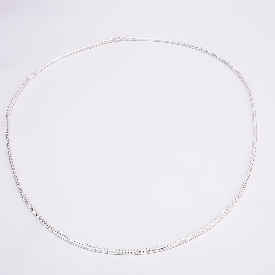 Men Silver Snake Chain
