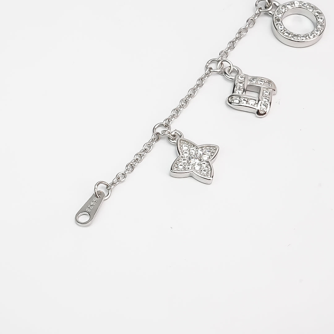 Silver Charm Bracelet