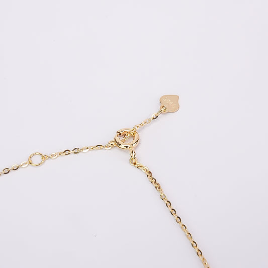 Svara Gold Flute Necklace
