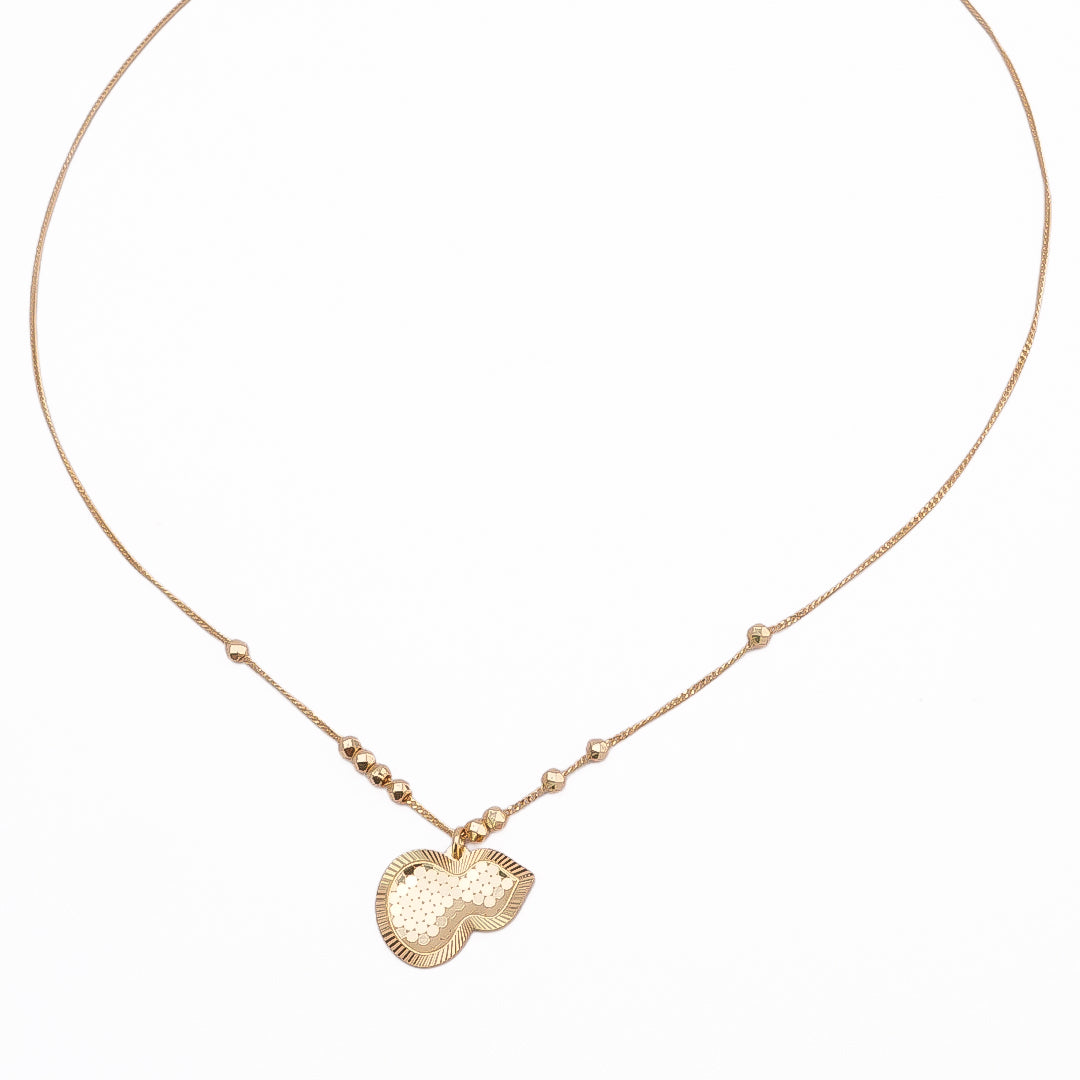 Silver Shubh Kalash Necklace