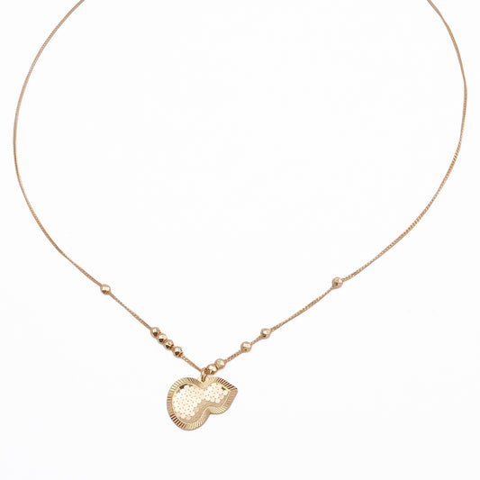 Silver Shubh Kalash Necklace