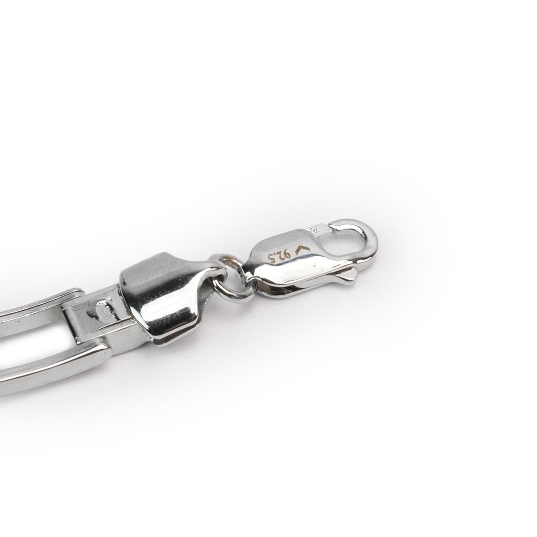 Silver Link Duo Bracelet