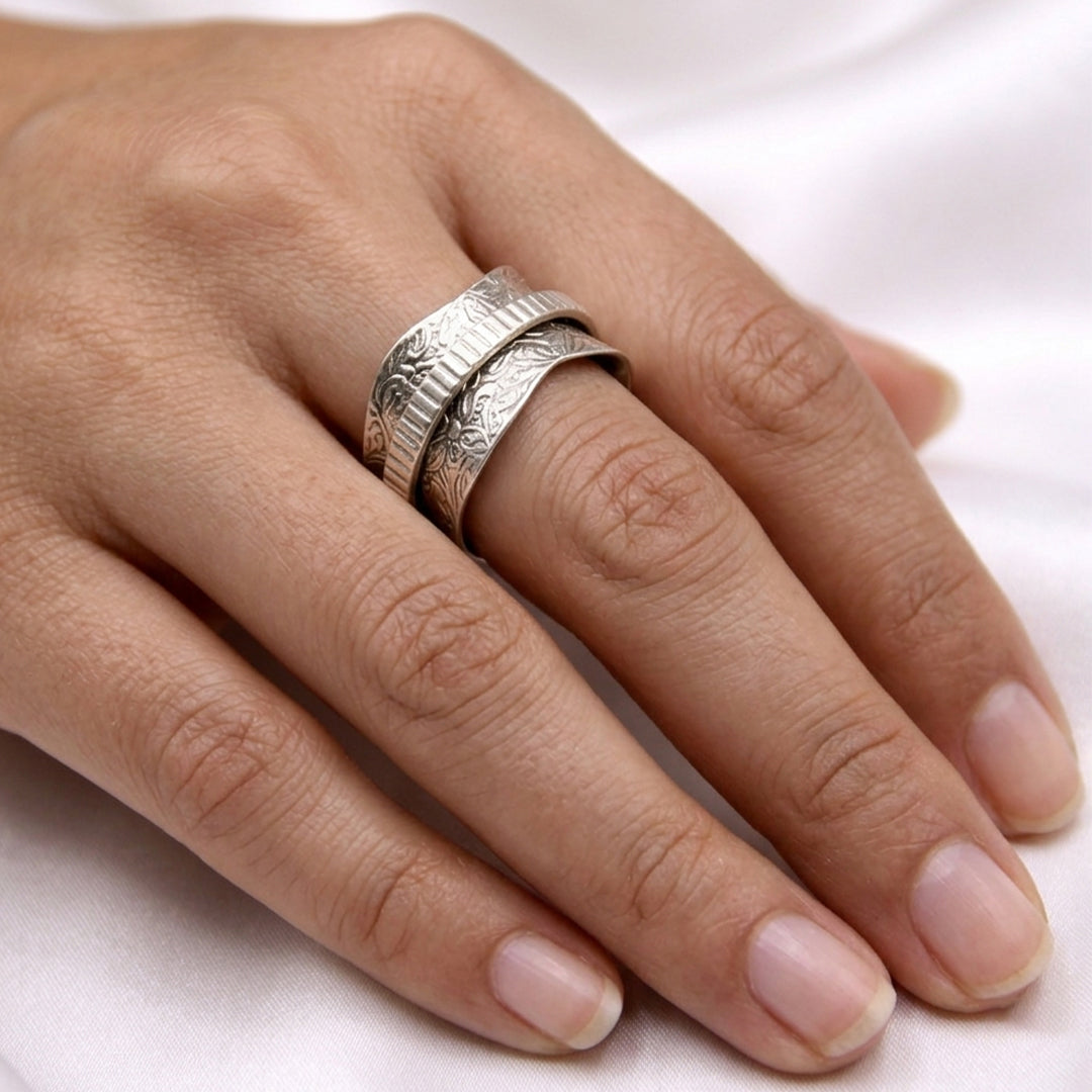 Silver Serenity Rotator Band
