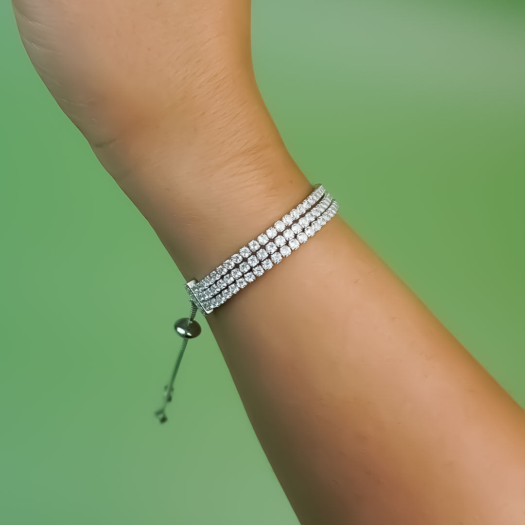 Twilight Trinity Reversible Tennis Bracelet