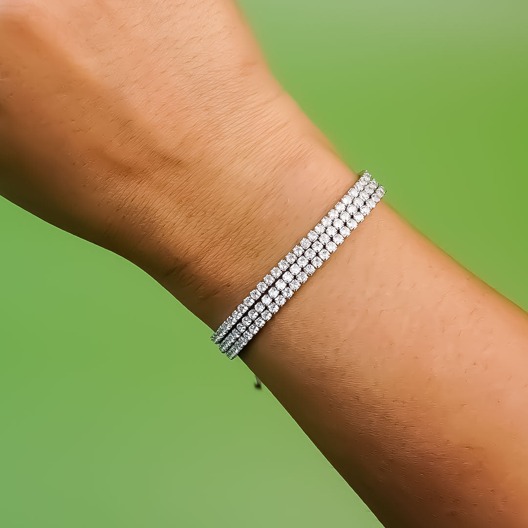 Twilight Trinity Reversible Tennis Bracelet