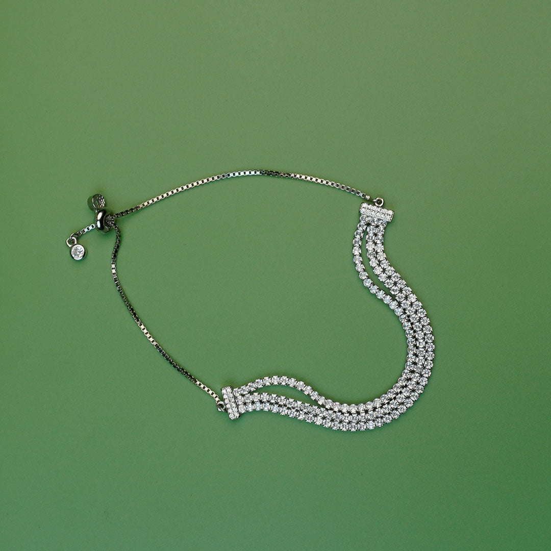 Twilight Trinity Reversible Tennis Bracelet