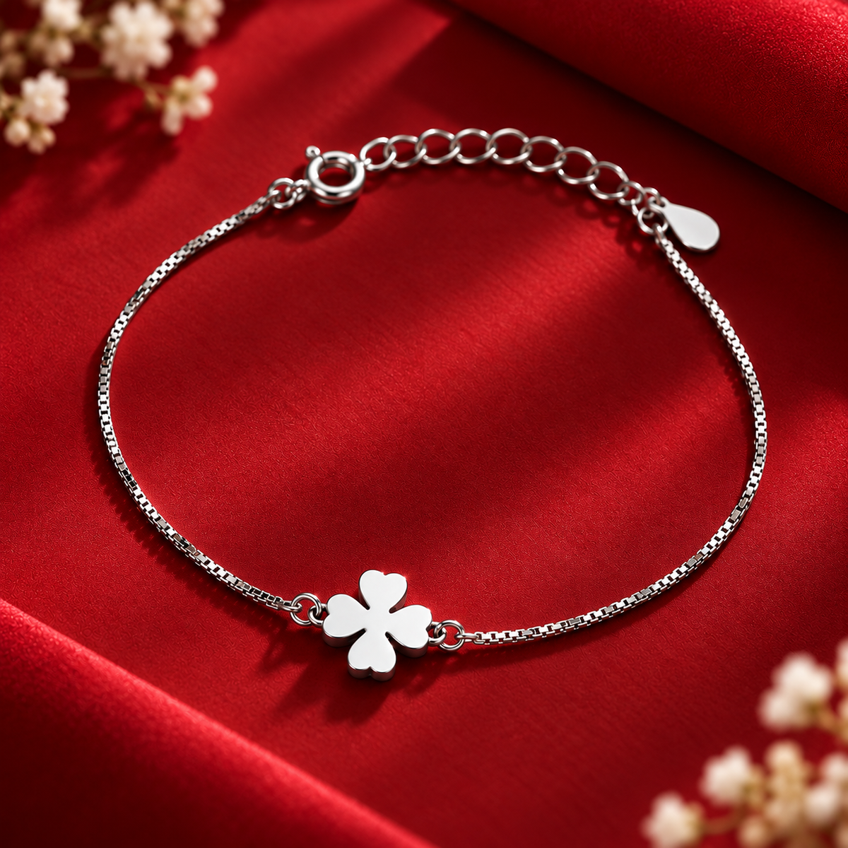 Taravya Women’s Starlight Pearl Chain Bracelet