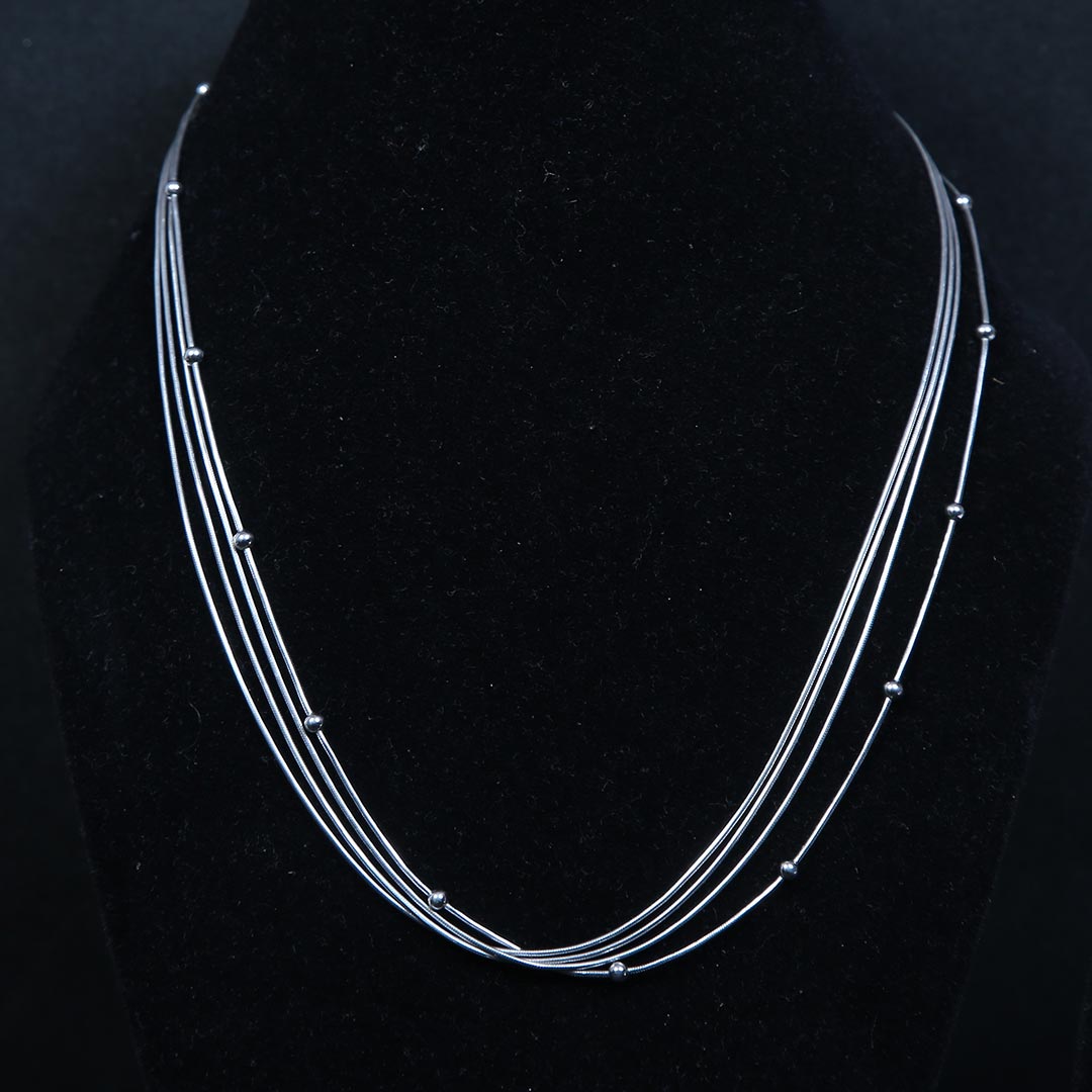 Italian Four Layer Chain Pure 925 Silver