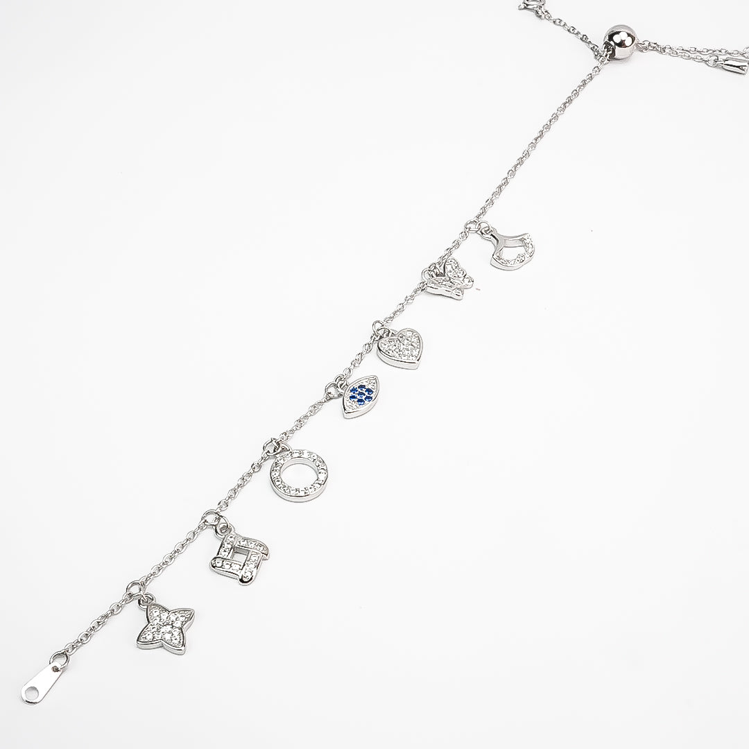 Silver Charm Bracelet