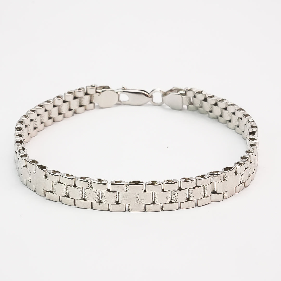 Valor Men's Silver Bracelet