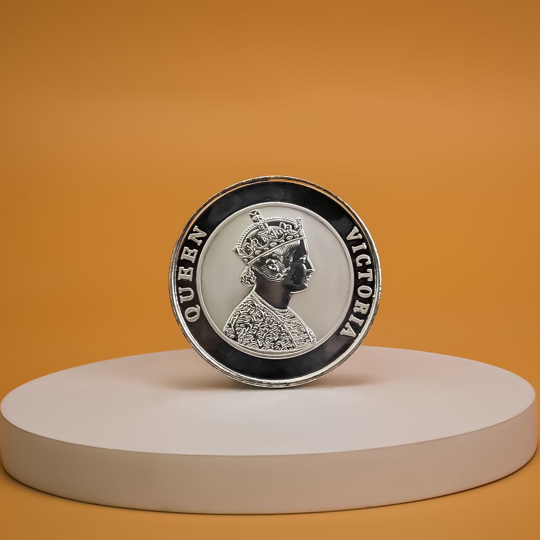 50g Pure 99.9 Silver Coin – Queen Victoria Commemorative Edition