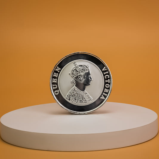 50g Pure 99.9 Silver Coin – Queen Victoria Commemorative Edition