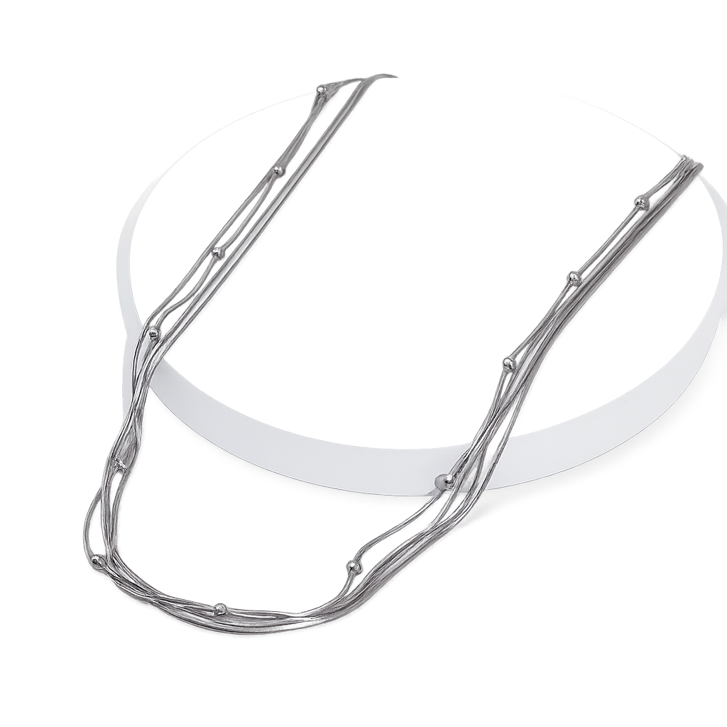 Italian Four Layer Chain Pure 925 Silver