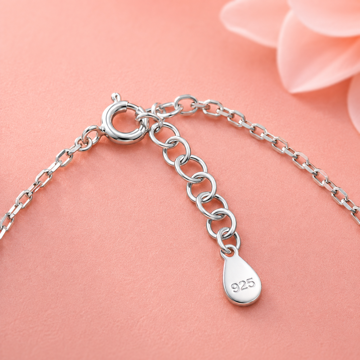 Buzzy Bee 925 Silver Anklet(Single)