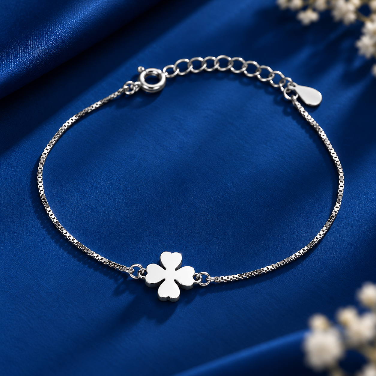 Taravya Women’s Starlight Pearl Chain Bracelet