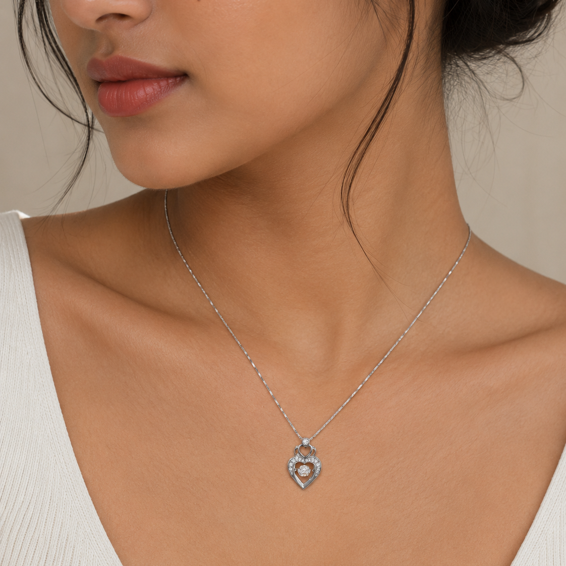Sweetheart Silver Chain