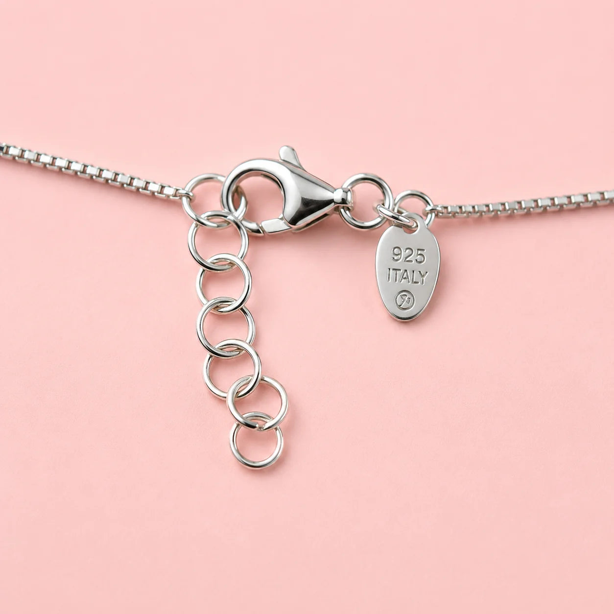 Silver Celeste Drop Necklace