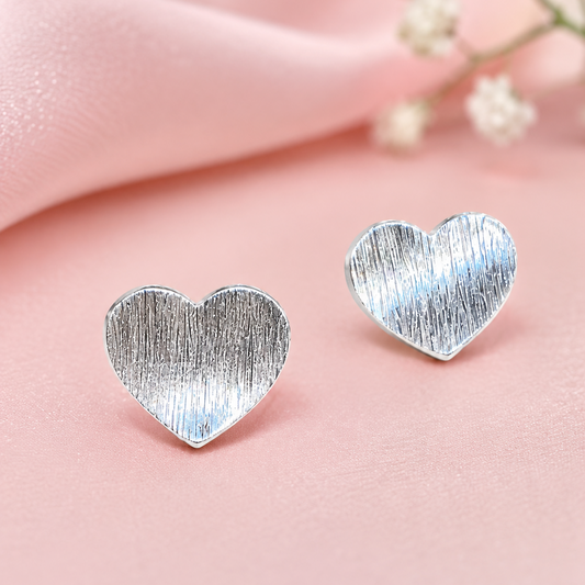 Heart Elegance 925 Silver Earrings