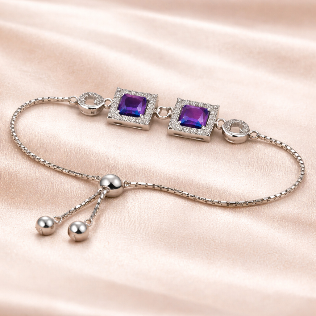 Royal Violet Grace Bracelet