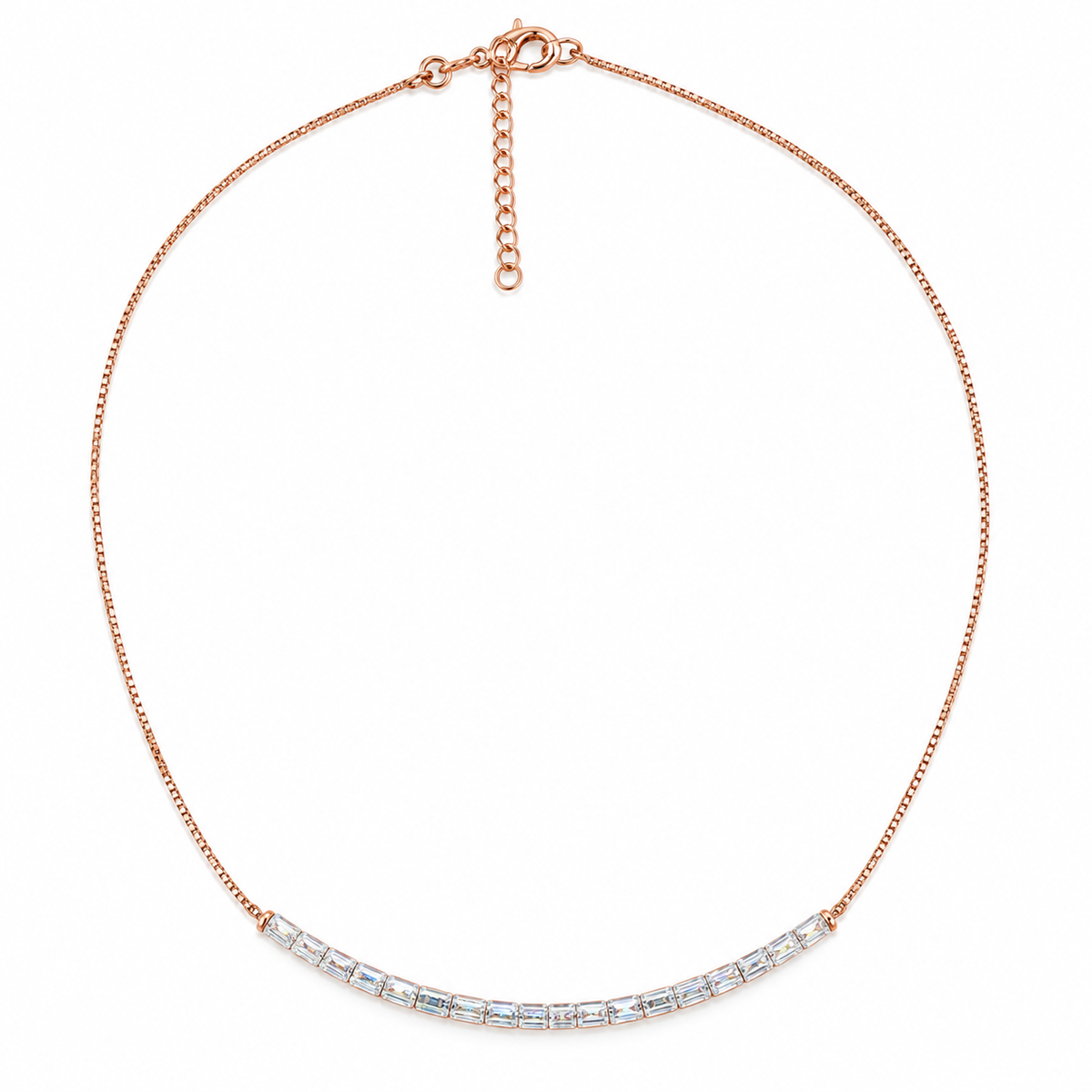 Celestial Bar 925 Silver Necklace