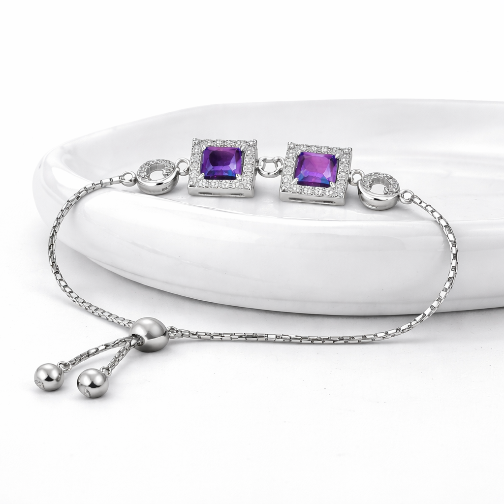 Royal Violet Grace Bracelet