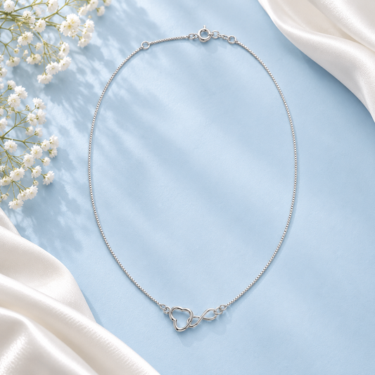 Infinity & Love Necklace Taravya