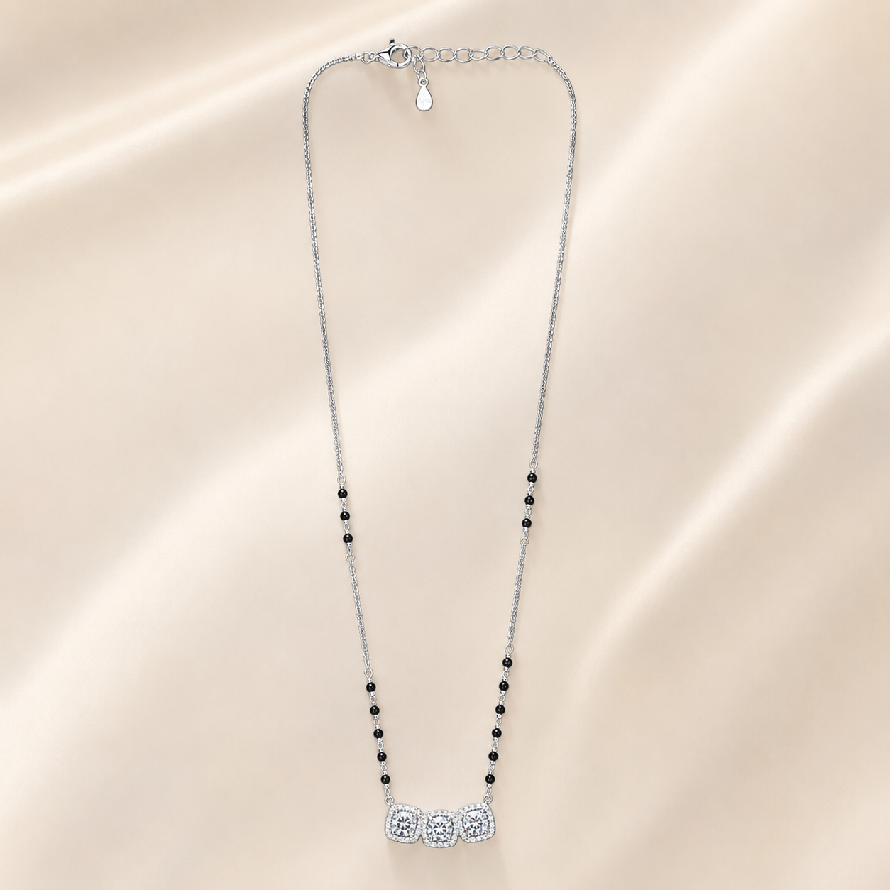 Trinity Spark 925 Silver Mangalsutra ⭐