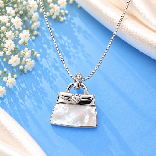 The Jetsetter Purse Pendant and Chain Taravya