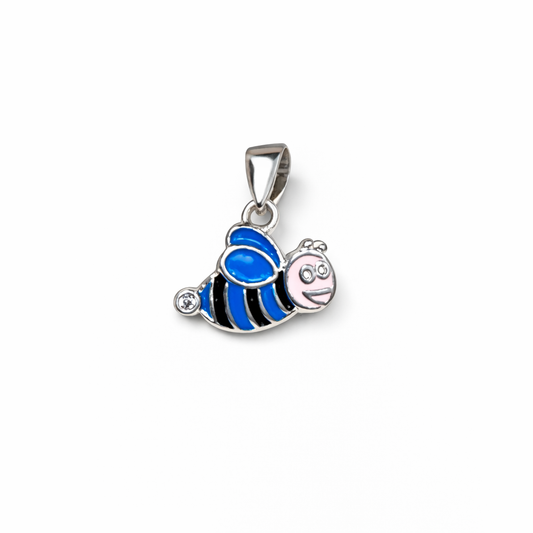 Blue Bee Kids Charm Pendant