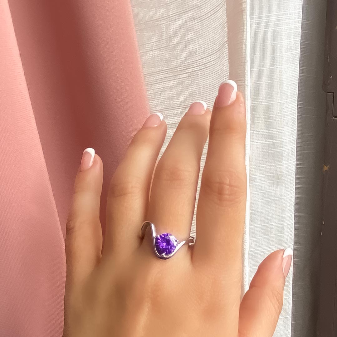 Amara Adjustable Pure 925 Silver Ring