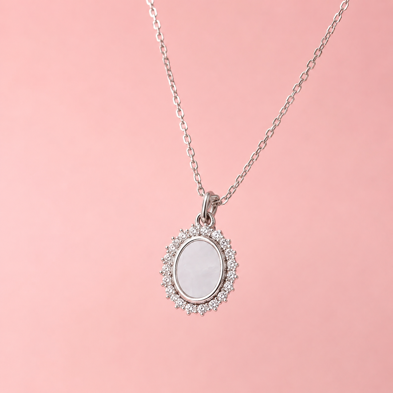 Moon Mist Chain Pendant