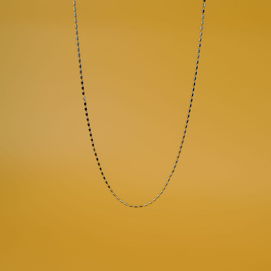 Milano Silk Beaded Chain