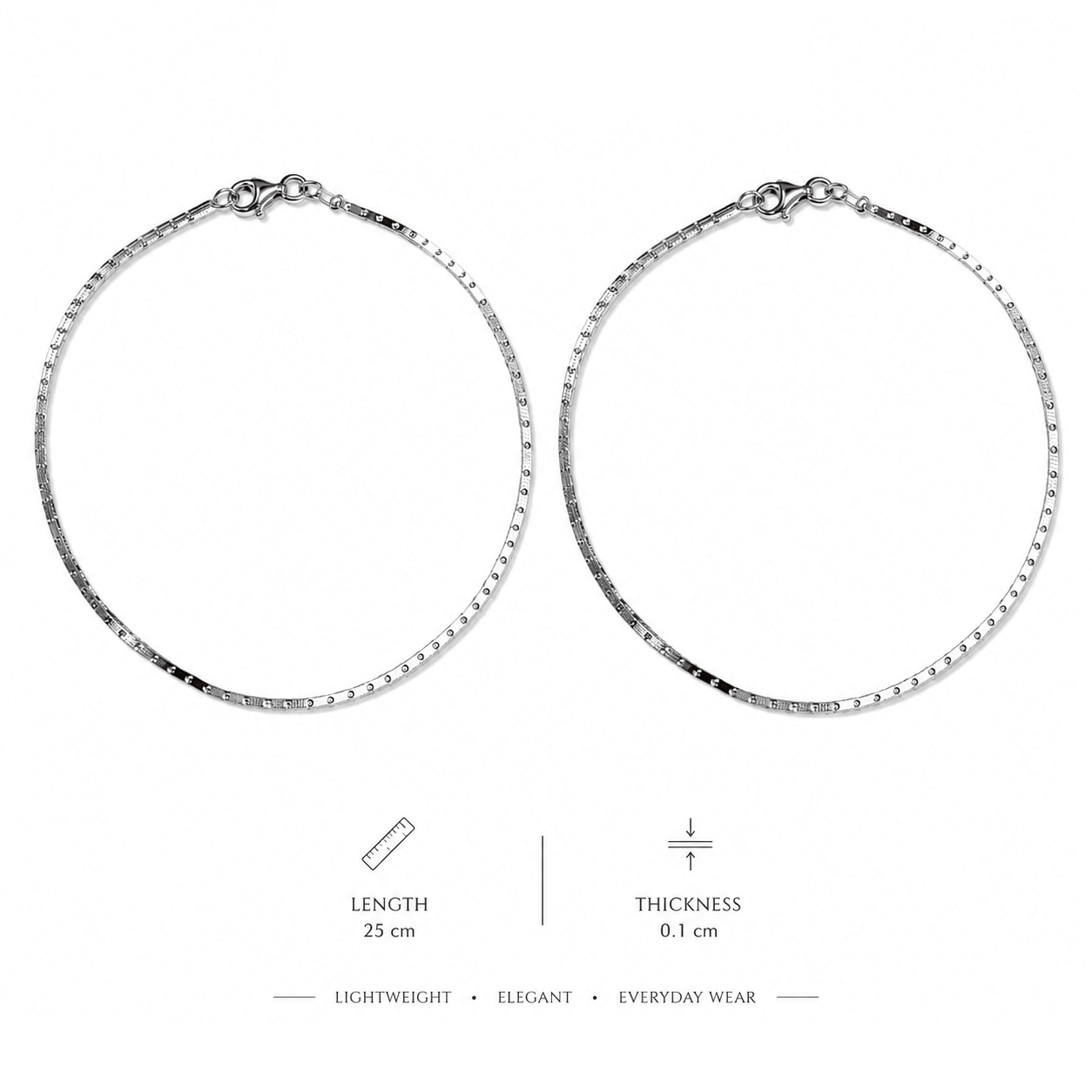 Bella Italian Anklet (Single)