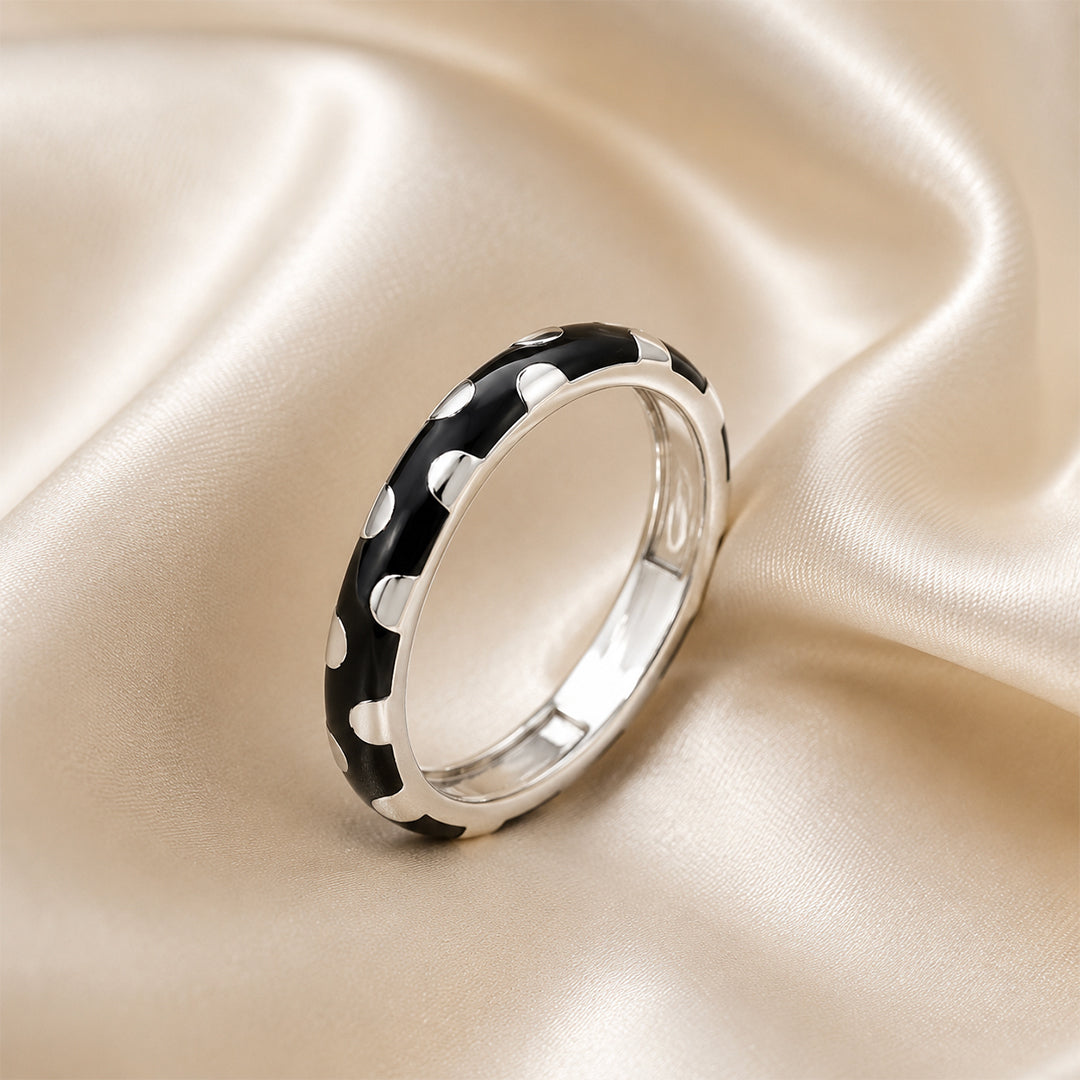 Midnight Mosaic Ring