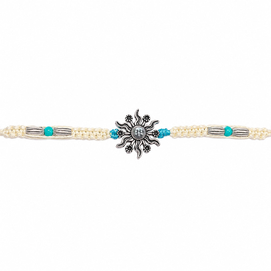 Chandra Silver Rakhi