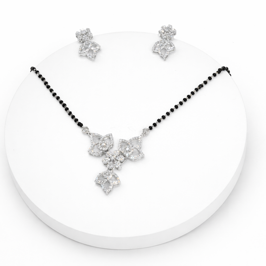 Floral Radiance Mangalsutra Set