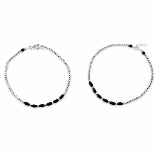 Nazariya Pure 925 Silver Anklet Taravya