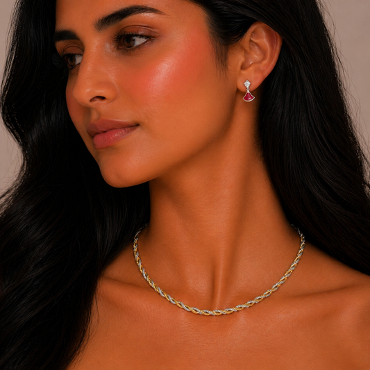 Luxe Twist Italian Chain