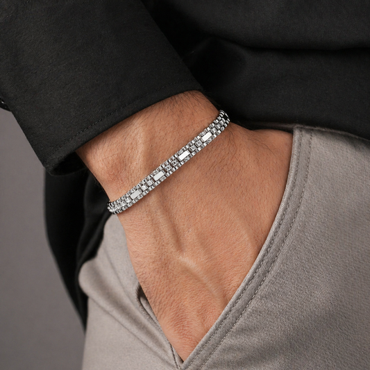 Valor Men's Silver Bracelet