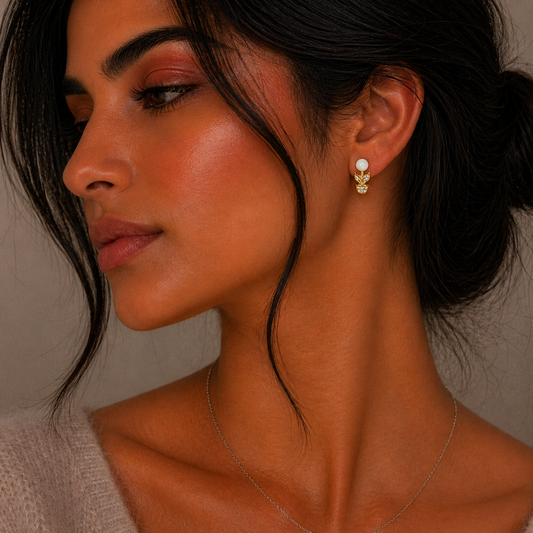 Mini Pearl Garden Studs