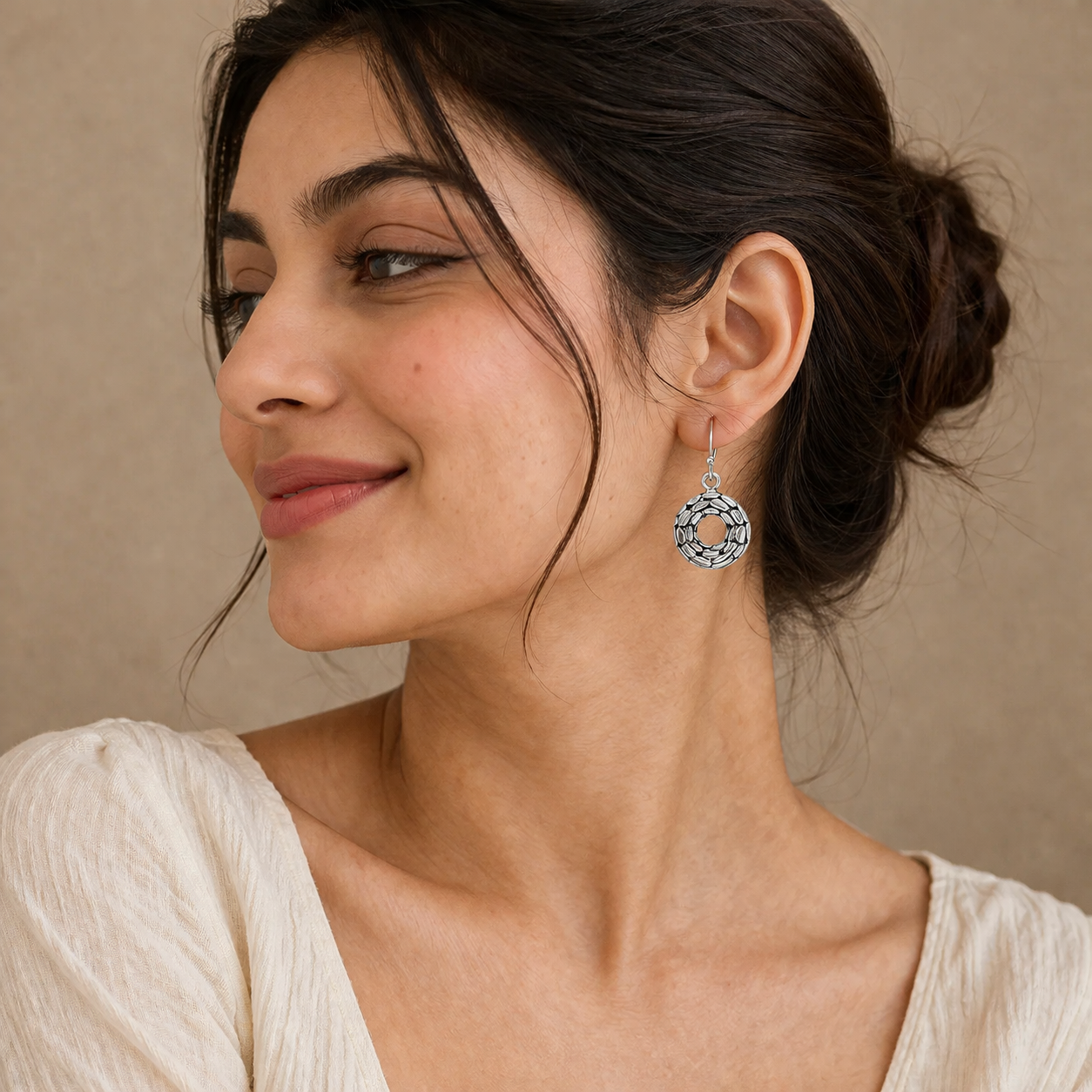 Donut Loop Earrings