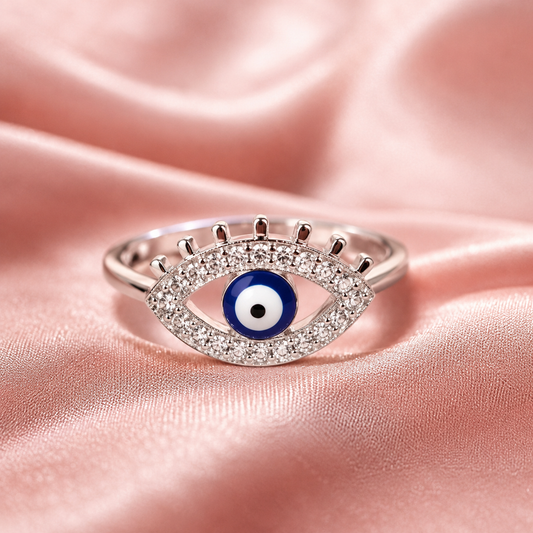 Guardian Gaze Ring Pure 925 Silver