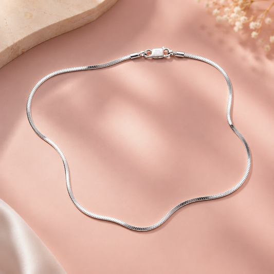 The Catalyst | Sleek 925 Silver Snake Chain