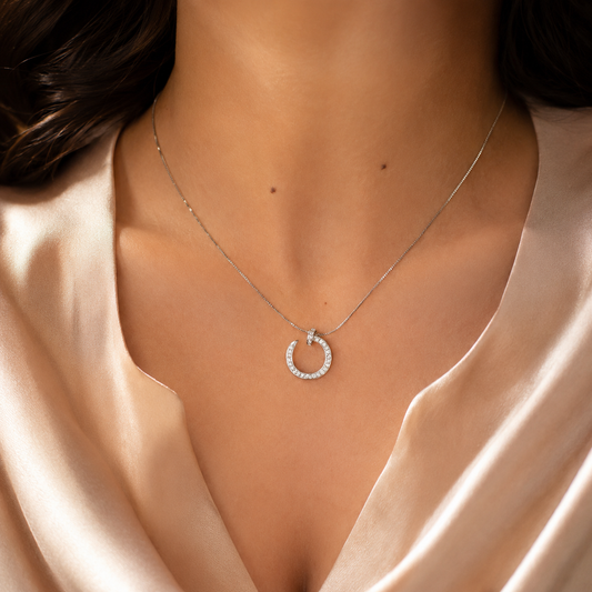 Luna Spark Pendant Necklace