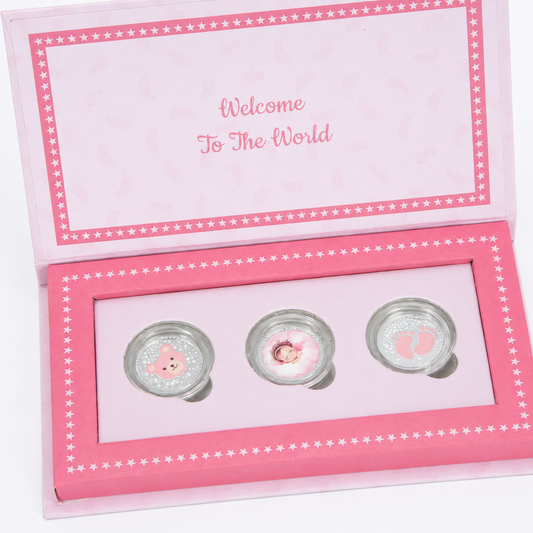 It’s a Baby Girl 3-gram 999 Purity Silver Coin