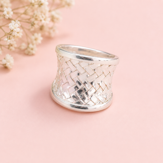 The Jaipur Heritage Chitai Adjustable Ring