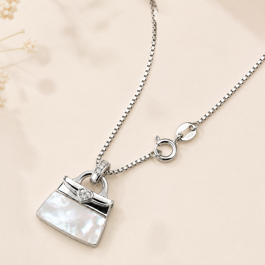 The Jetsetter Purse Pendant and Chain