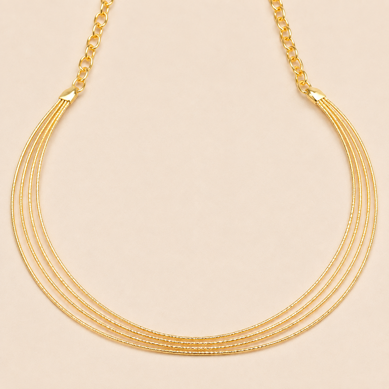 Aurelia Gold-Plated 925 Silver Hasli Necklace